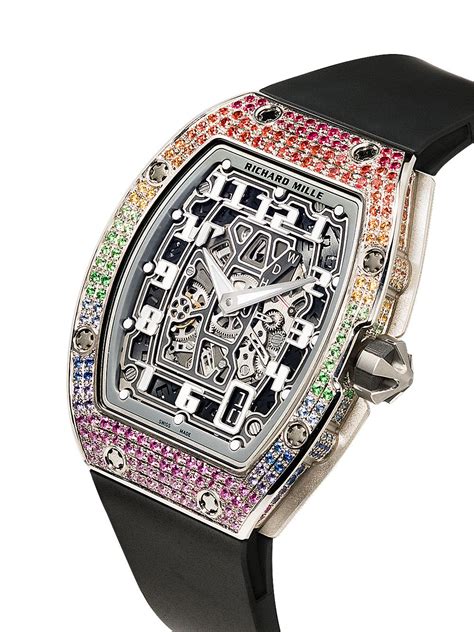 richard mille rainbow timepiece.